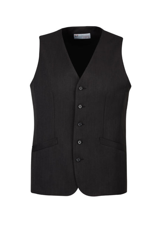 Mens Bamboo Blend Longline Vest Waistcoat w/ Stretch Business Forrnal Dress-20