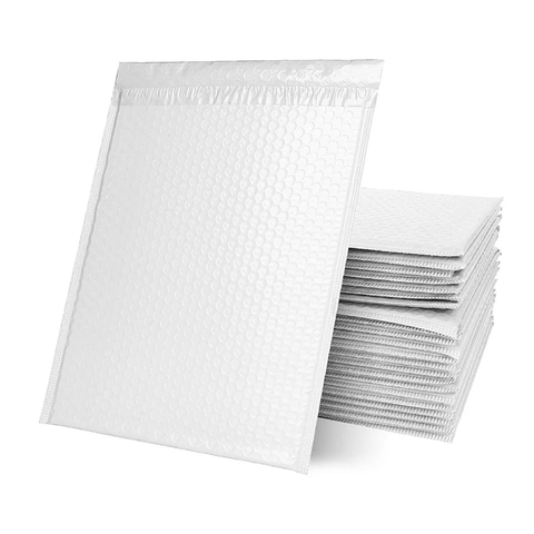 100x White Poly Bubble Mailers Padded Cushioned Postage Envelope - "Size 4" (265mm x 375mm)