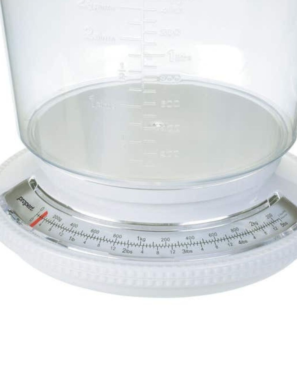 Propert 2.2kg Kitchen Scale with Jug Dishwasher Safe Scales-2