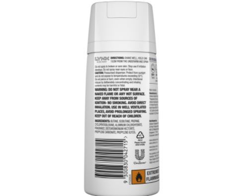 Lynx 160mL Black Night 48H Sweat Protection Antiperspirant Deodorant