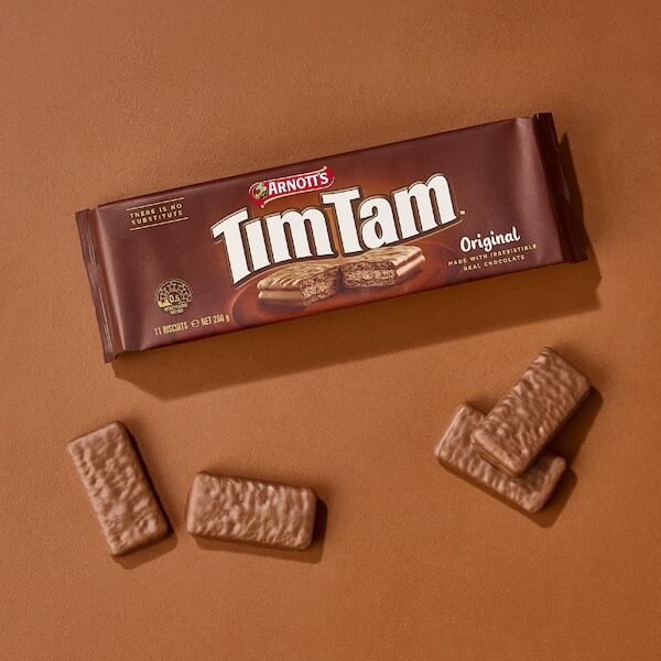 Arnott's Tim Tam Original Chocolate Biscuits 200g - 12 Packets Bulk (Fresh Australian Batch)