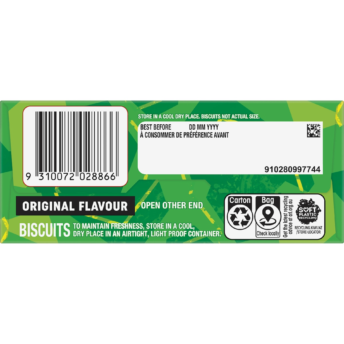 Arnott's Shapes Barbecue Cracker Biscuits 175g - Product of Australia (Fresh Batch)