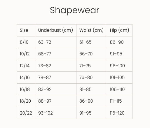 Ambra BodySculpt Long Control Shorts in Black (Size 10-12) - Slimming Shapewear