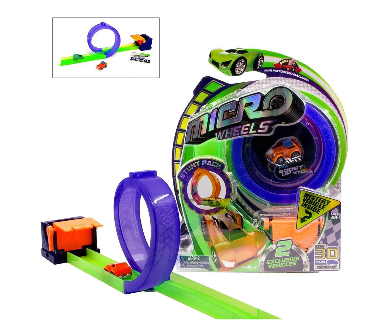 Micro Wheels Series 1 Stunt Vehicle Pack Toys - Assorted Colours-3