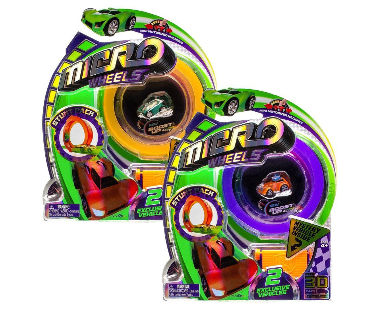 Micro Wheels Series 1 Stunt Vehicle Pack Toys - Assorted Colours-2