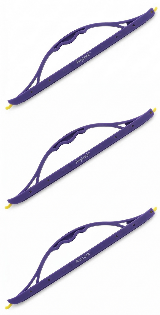 3x ANYLOCK Handle Sealing Rod 285mm Sealers Reusable Clip Lock - Small