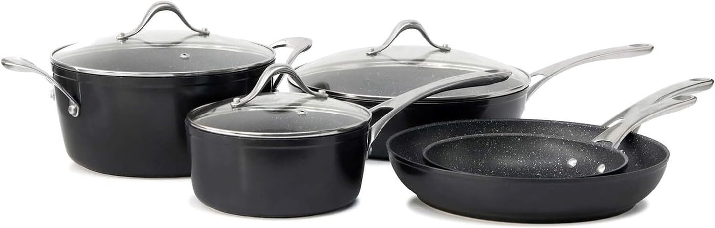 salt&pepper Tan-ium Cookware Set - 5 Piece - Aluminium Cookware Set