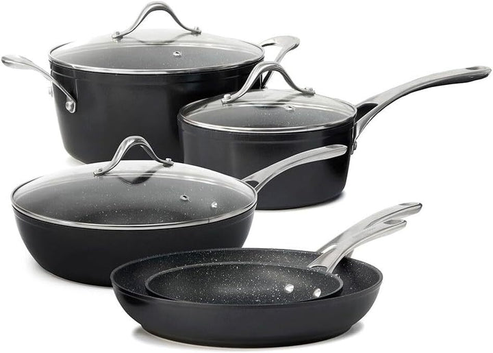 salt&pepper Tan-ium Cookware Set - 5 Piece - Aluminium Cookware Set