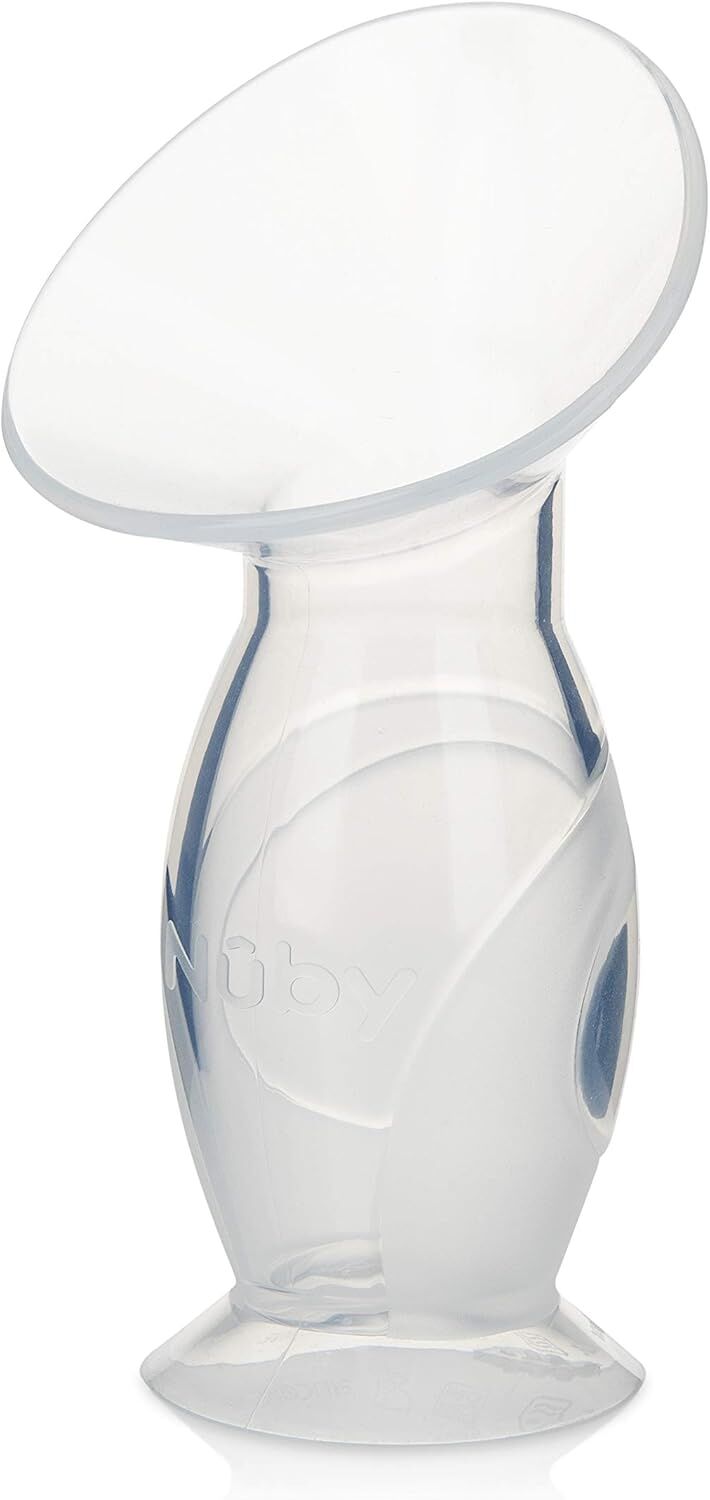 Nuby Silicone Breastfeeding Pump, 120 ml Capacity