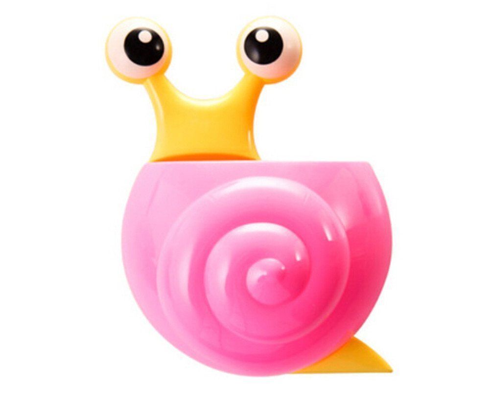 Happy Holders Toothbrush Holder Snail Bathroom Tooth Brush - Assorted Colours-2
