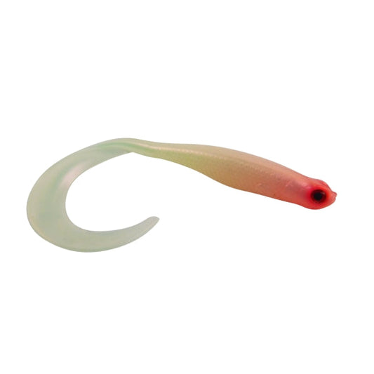 Swimerz 100 mm VTail Soft Plastic Lure, Bubblegum, 5 pack-0