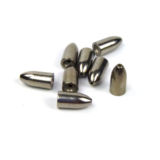 Swimerz 1/4 oz Tungsten Bullet Sinker. Qty 8.-0