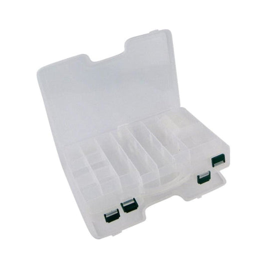 Rig Ezy 44 Compartment Double-sided Tackle Box. 295mmL x 210mmW x 6ommD-0