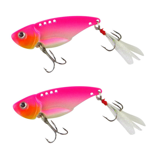 Finesse Feather Blade Aqua Pink, 55mm, 2 Pack-0