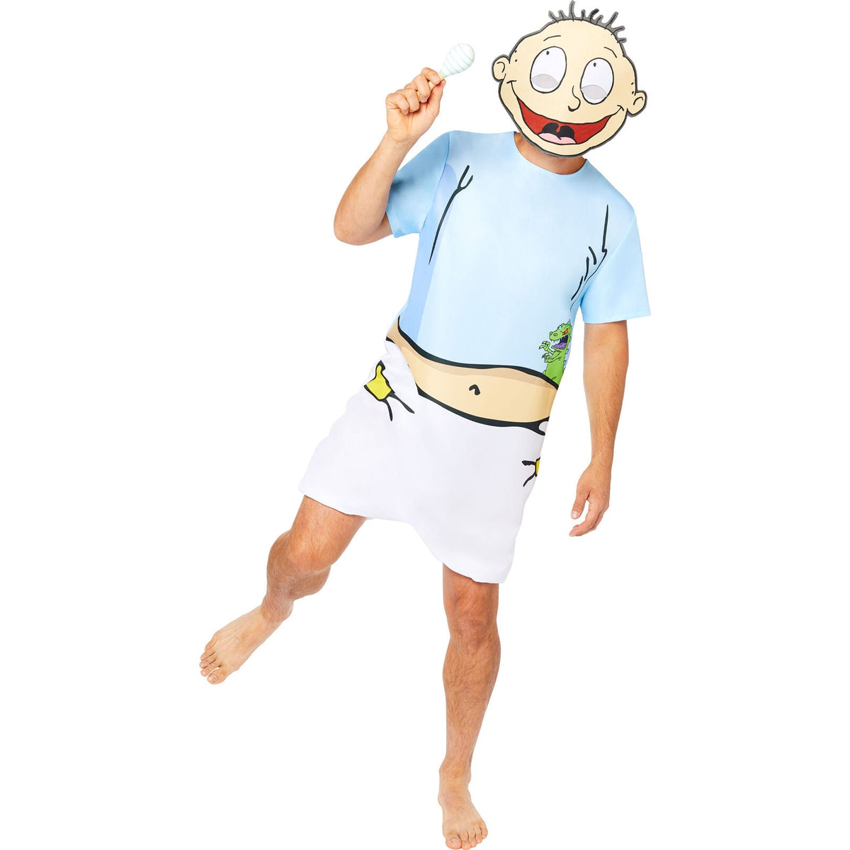 Rugrats Mens Tommy Pickles Party Costume Halloween TV Cartoon - Officially Licensed