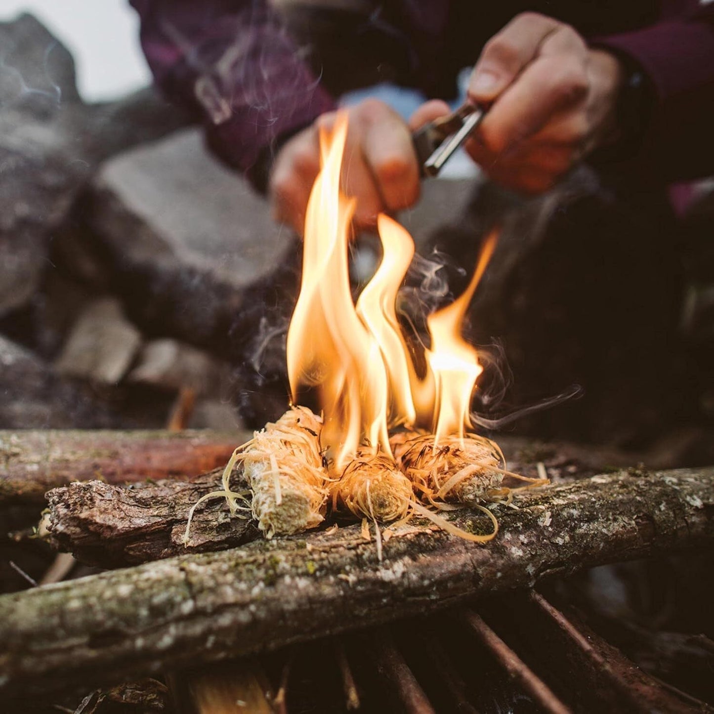 Zippo Outdoors Mag Strike Fire Spark Starter Camping Hiking Trekking-3