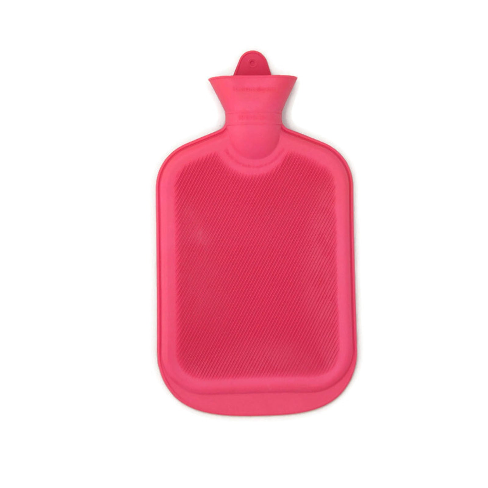 2L HOT WATER BOTTLE Winter Warm Natural Rubber Bag-3