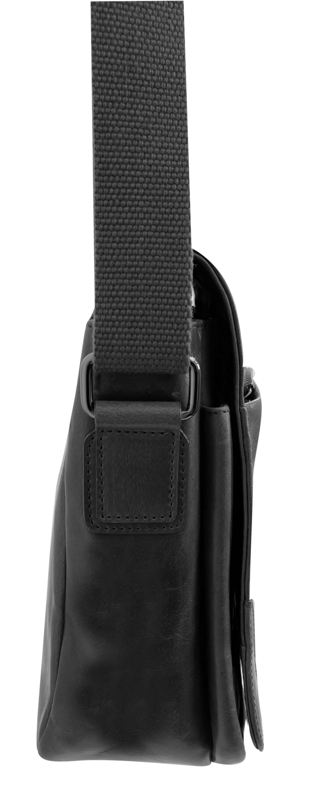 Futura Mens Laptop Messenger Sling Bag School Work Shoulder Strap - Black-3