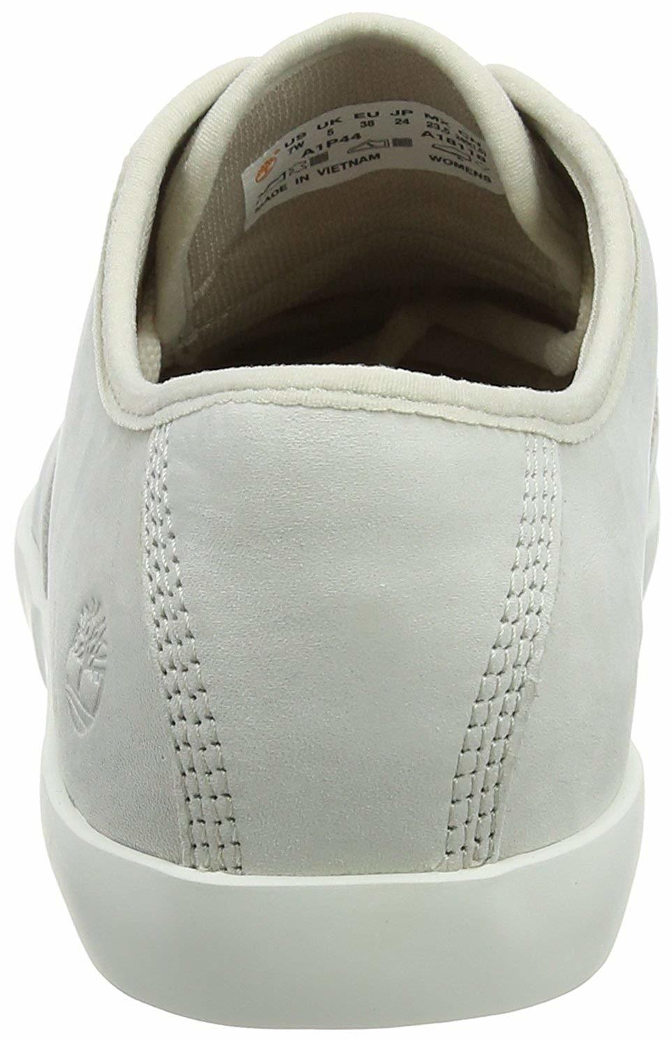 Timberland Womens Dausette Leather Ox Oxfords Shoes Flats - Beige-3