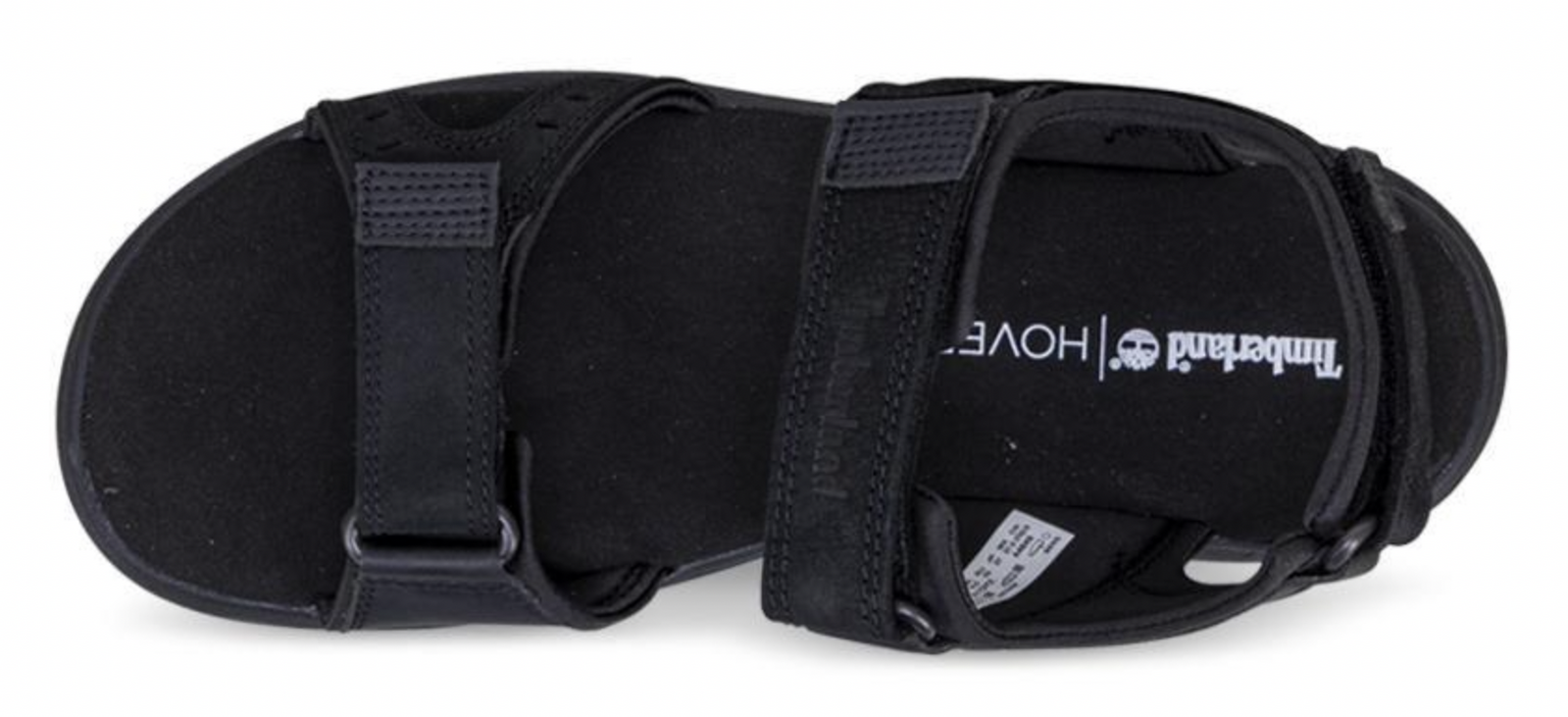 Timberland Mens Slip-On Leather Sandals Footwear - Black Nubuck-4