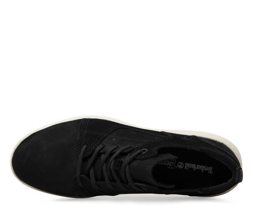 Timberland Womens Flyroam Leather Sneakers Shoes - Black-3