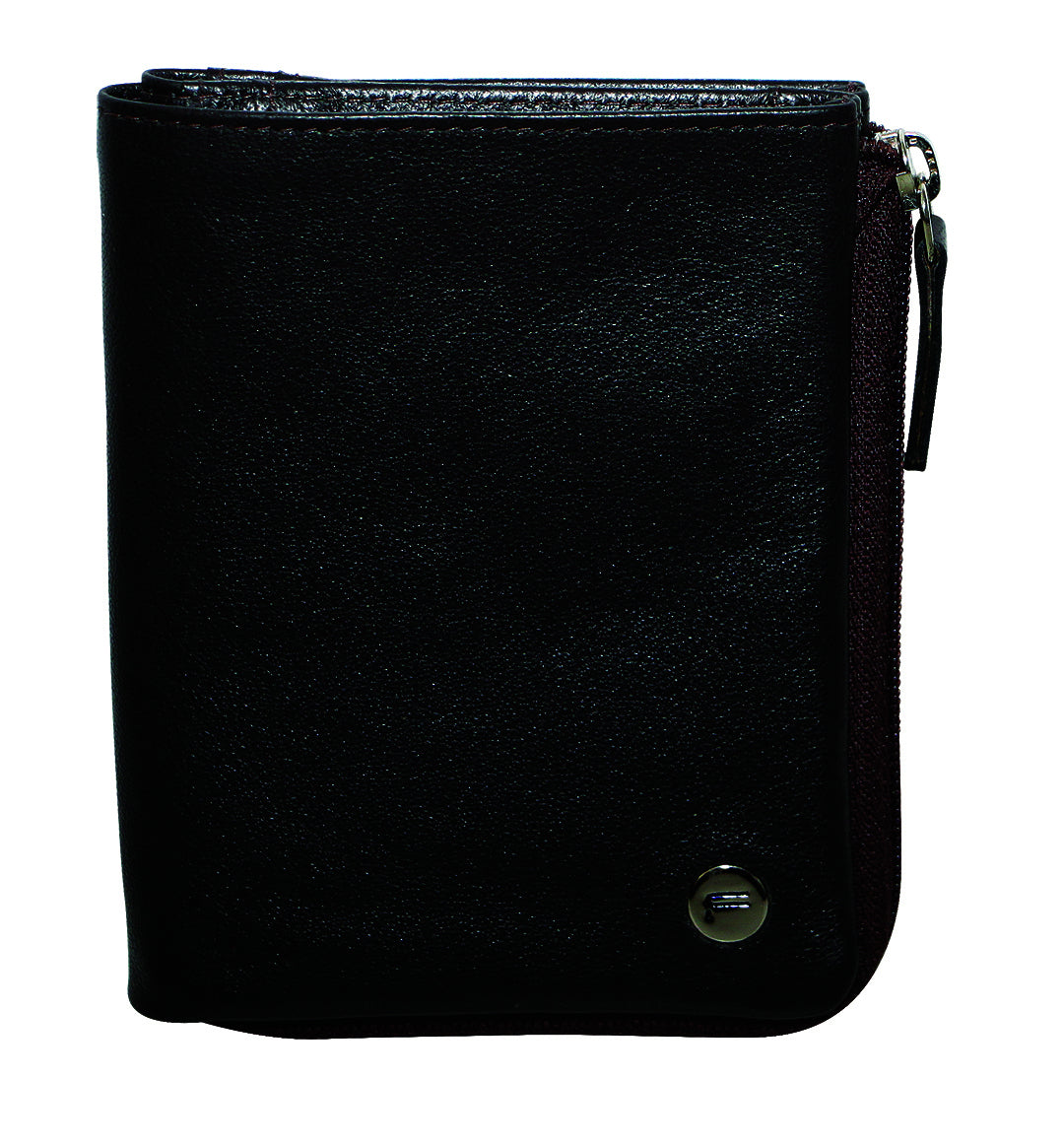 Futura RFID Leather Zip Around Wallet - Black-2