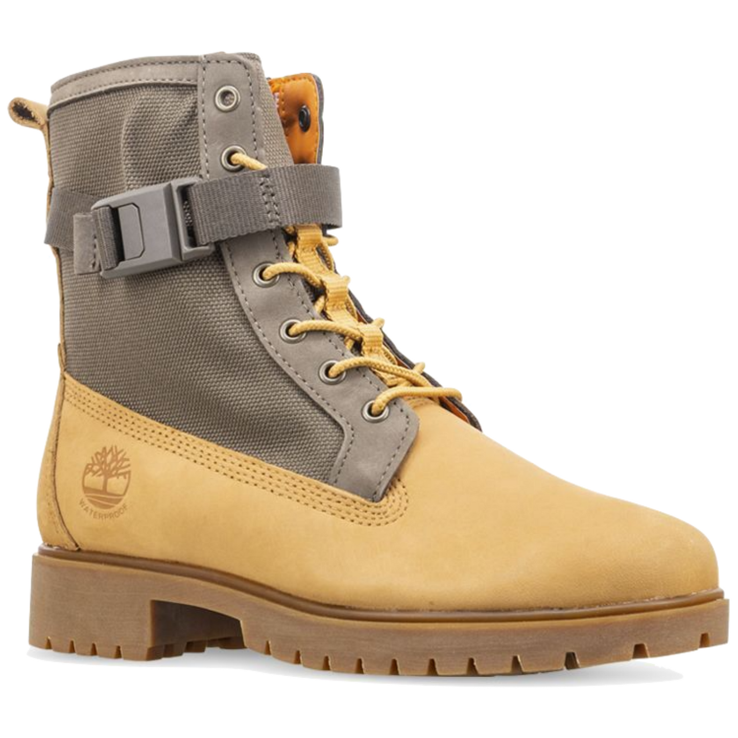 Timberland Womens Jayne Rebotle 100% Waterproof Boots Shoes Winter Wheat Nubuck-0