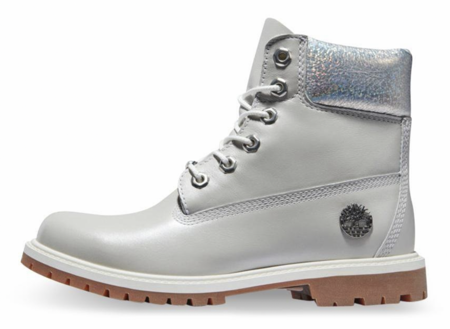 Timberland Womens Heritage 6 Inches Waterproof Winter Boot - Light Grey-4