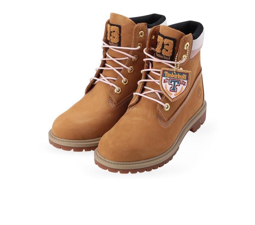 Timberland Womens 6 Inch Heritage Boot Cupsole Waterproof - Wheat Nubuck-0