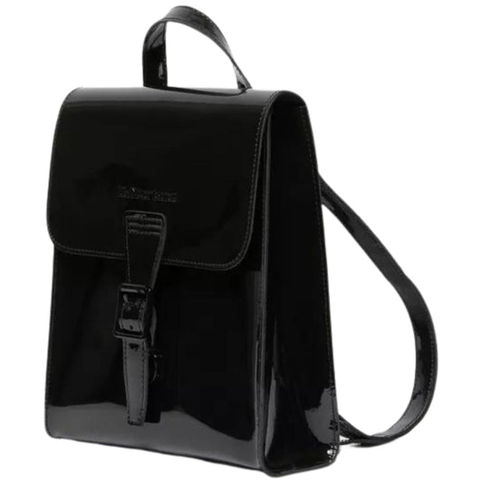 Dr Martens Mini Backpack Womens High Shine Bag - Black Patent-0
