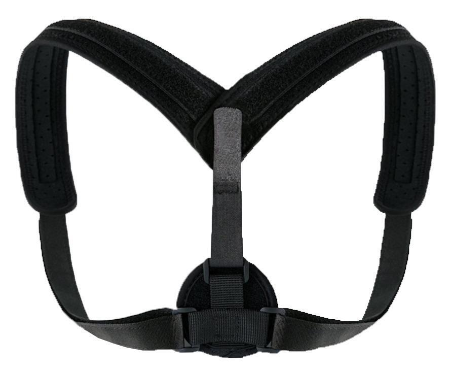 AXIGN Medical Posture Support Back Support Brace Corrector Strap Lumbar - Black-2