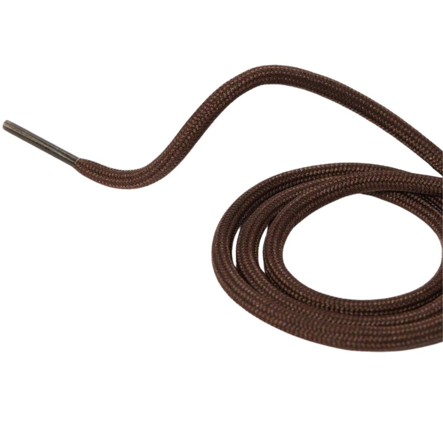 26" Dr. Martens Round Shoe Laces – Brown Cotton Laces for 3-Eye Shoes – 1 Pair – New-3