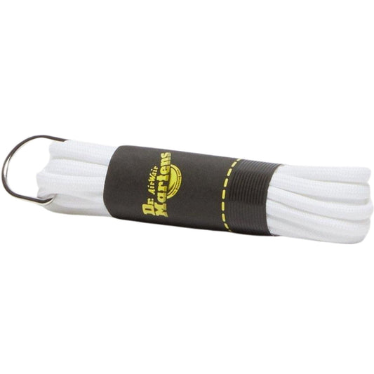 140cm Dr. Martens Round Boot Laces – White Polyester Laces for 8–10 Eye Boots, 1 Pair-0