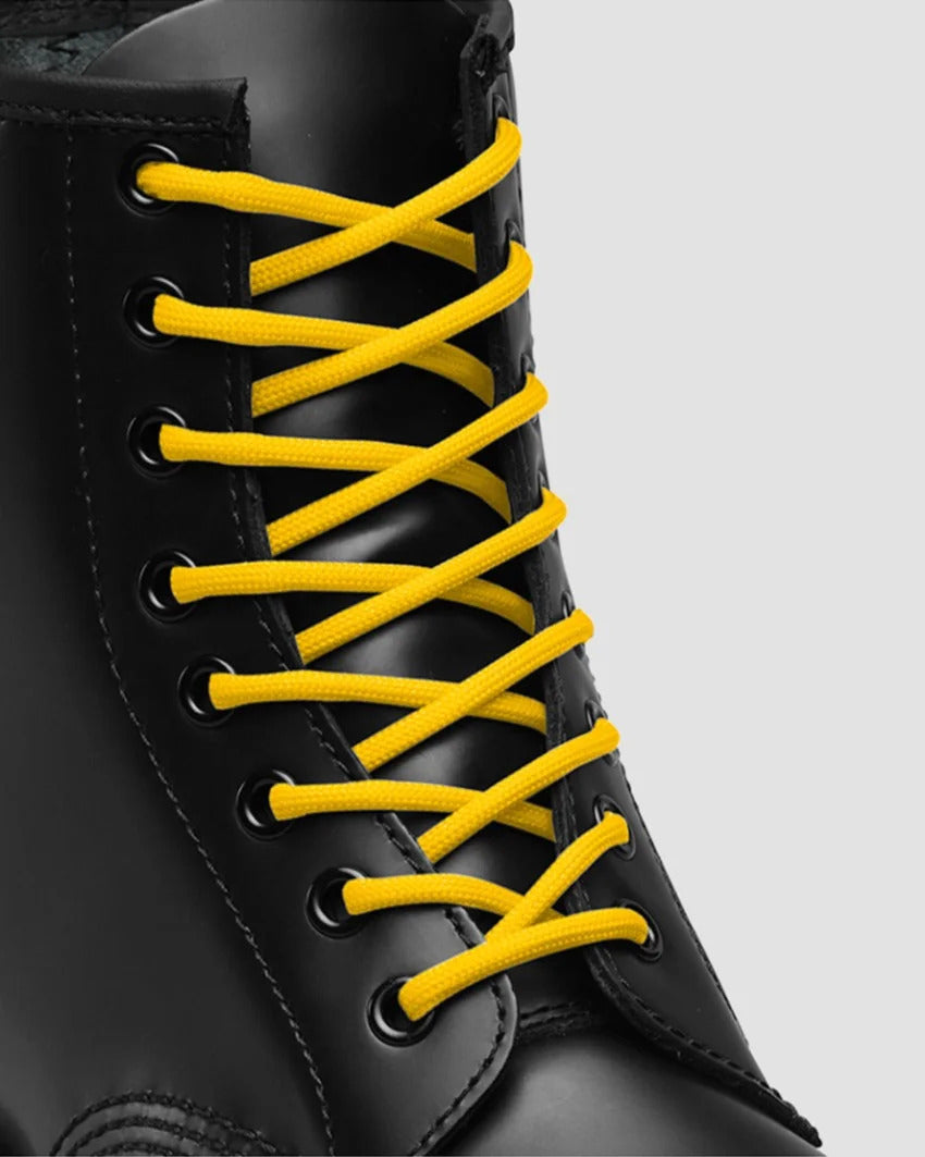 Dr. Martens 140cm Round Shoe Laces (8-10 Eye) - Yellow Round-1