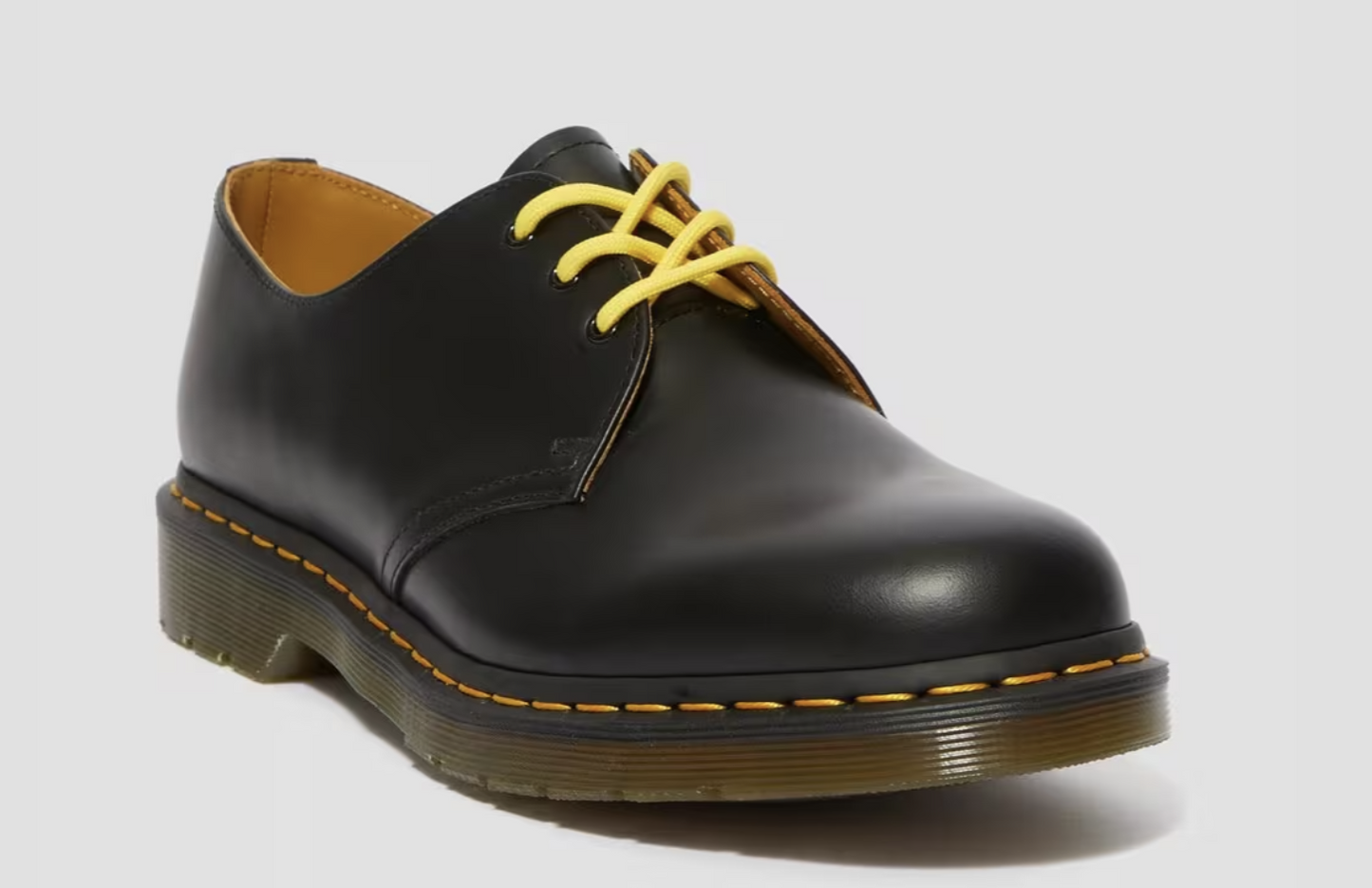 Dr. Martens 65cm Round Shoe Laces for 3 Eye Shoes in Yellow-2