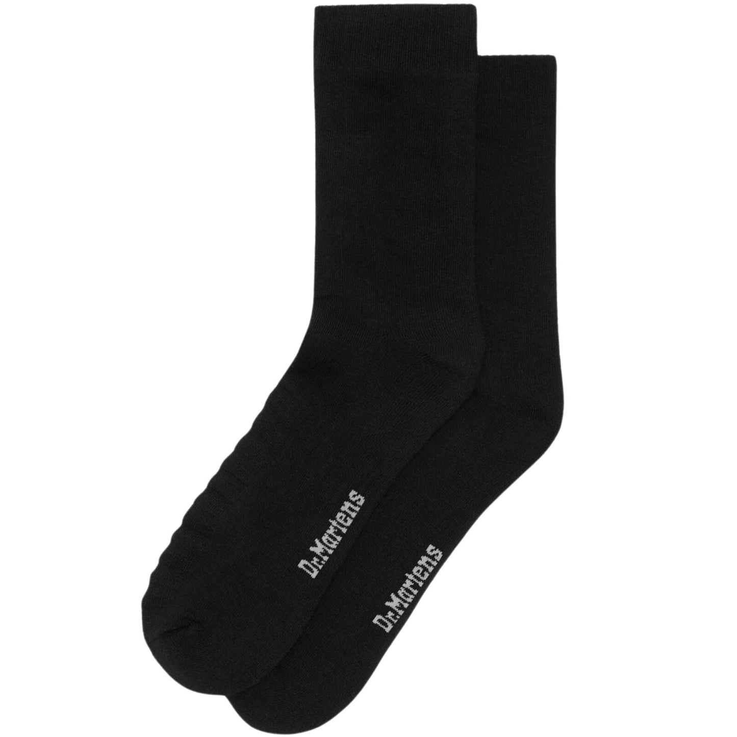 Dr. Martens Double Doc Socks S/M M/L – Organic Cotton Blend Boot Socks – Black-0