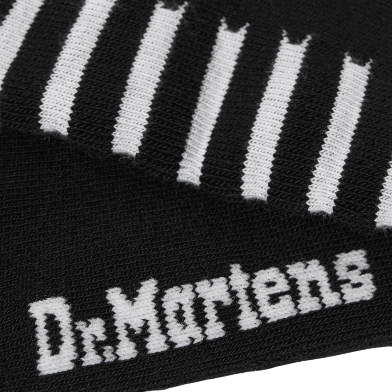 Dr. Martens Double Doc Boot Socks Black/White S/M M/L - Organic Cotton Blend-3