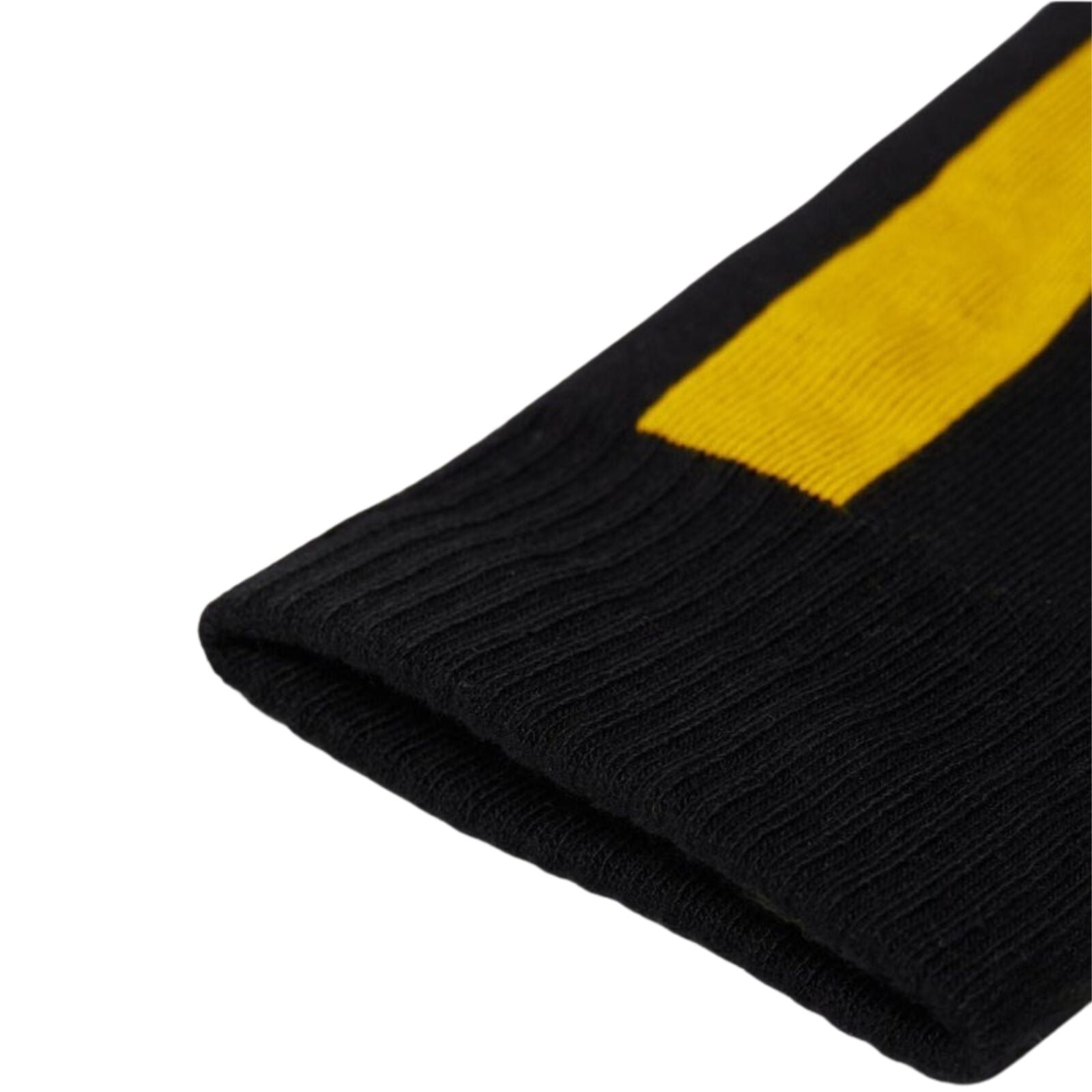 Dr. Martens Double Docs Socks in Black Yellow – Organic Cotton Blend – Cushioned – New-4