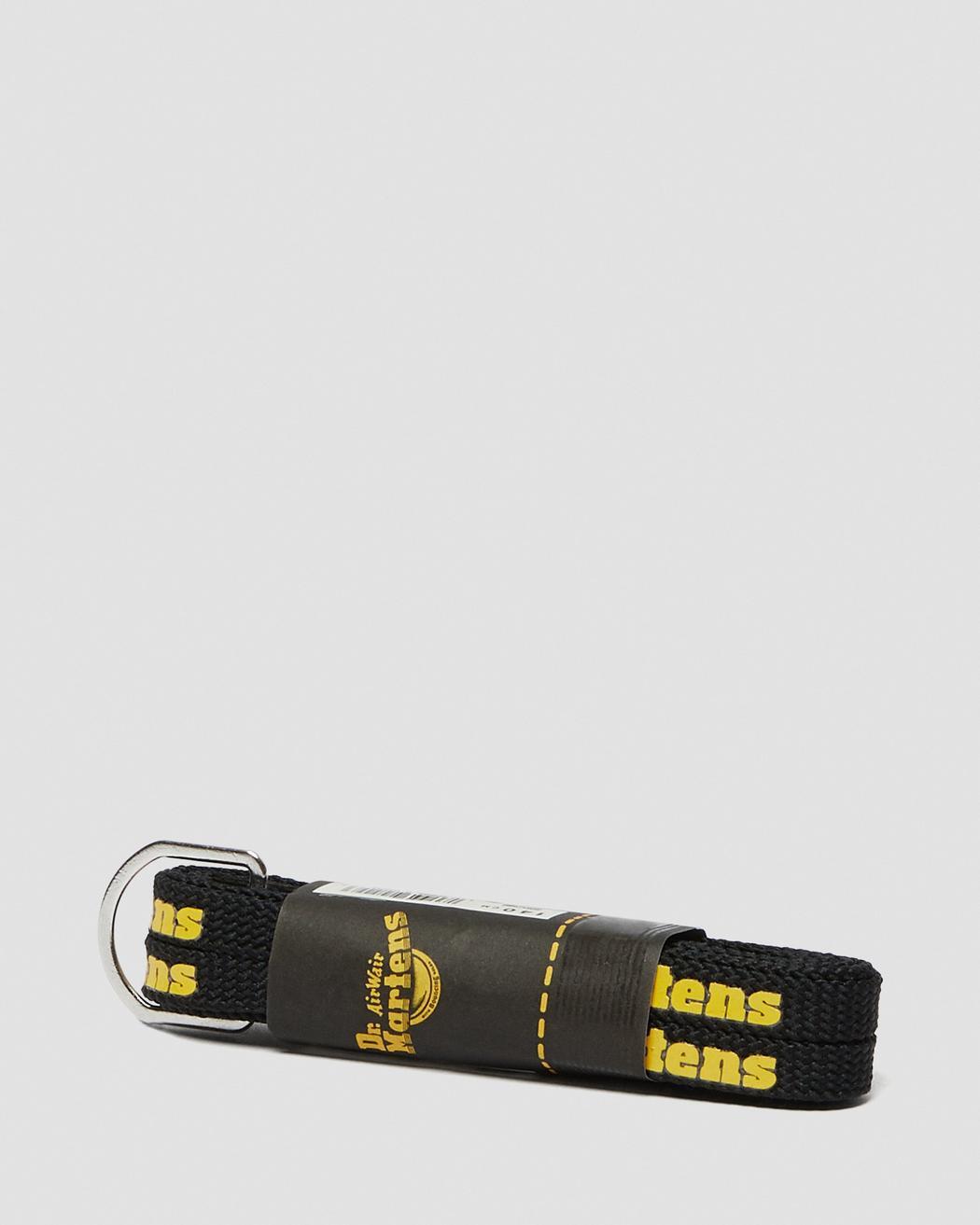 Dr. Martens 55" Shoe Laces Suits 8-10 Eye Boots Doc Martins - 140cm Black/Yellow-3