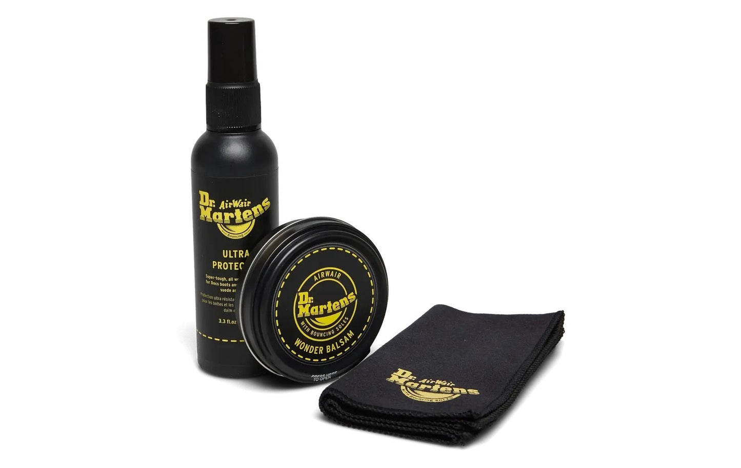 Dr. Martens Shoe Care Kit - Wonder Balsam, Ultra Protector & Cloth-0