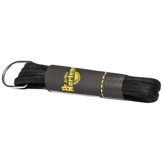140cm Black Waxed Flat Shoe Laces – Fits 8–10 Eye Dr. Martens Boots-0