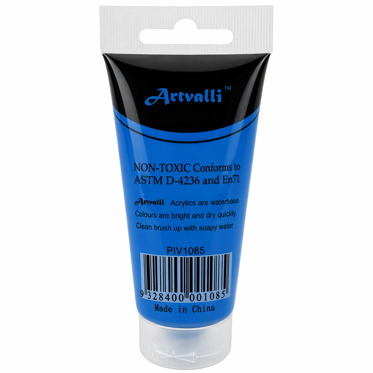 Acrylic Paint 75ml Tube Water Based Non Toxic Artist Craft - Ocean Blue