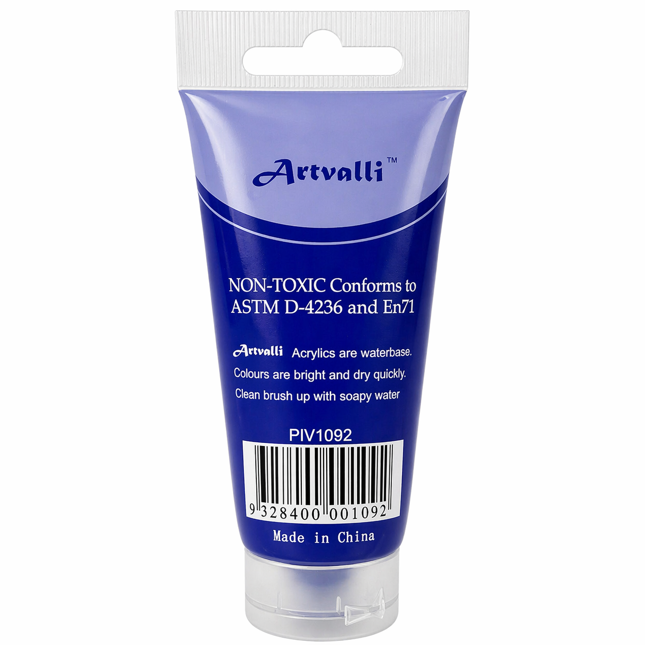 Acrylic Paint 75ml Tube Water Based Non Toxic Artist Craft - Ultramarine Blue