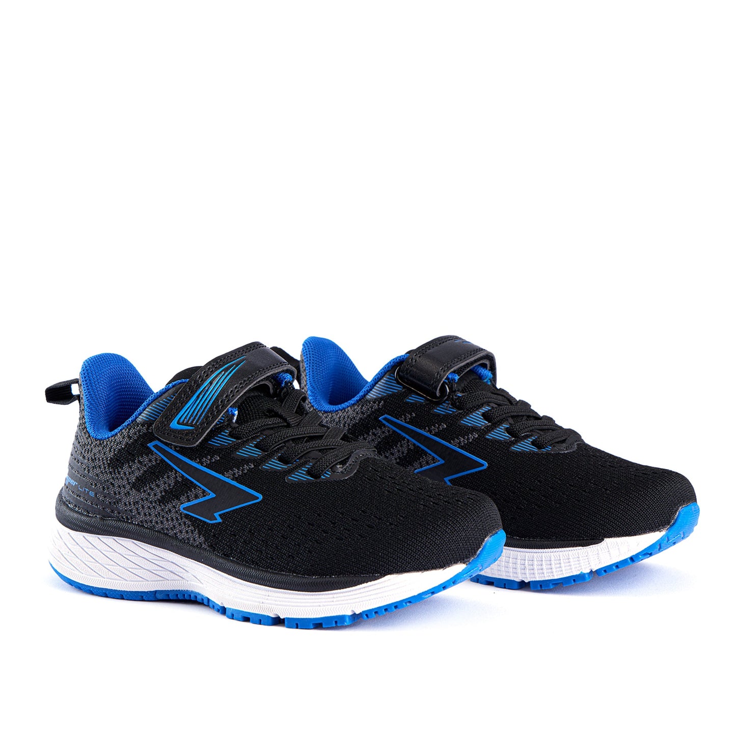 Acute Boys V-strap Runner Black/Royal-2