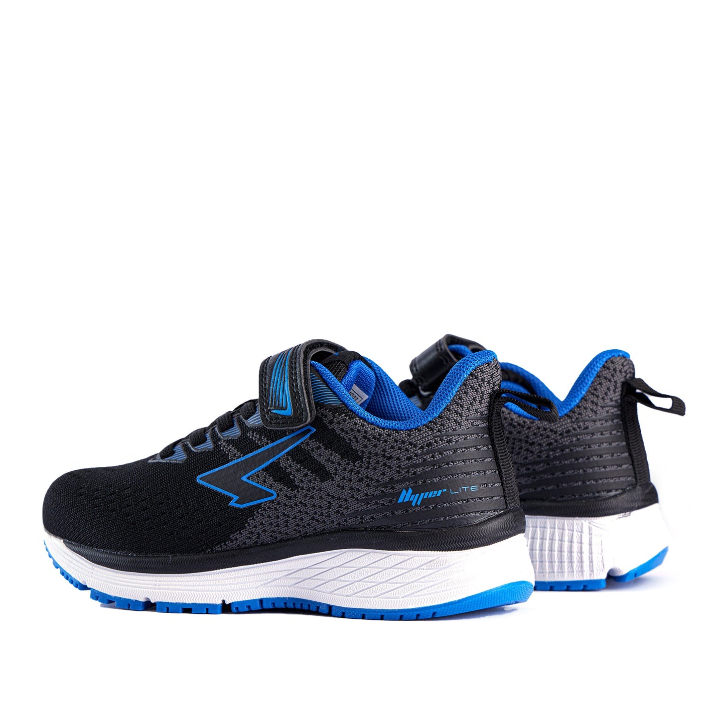 Acute Boys V-strap Runner Black/Royal-3