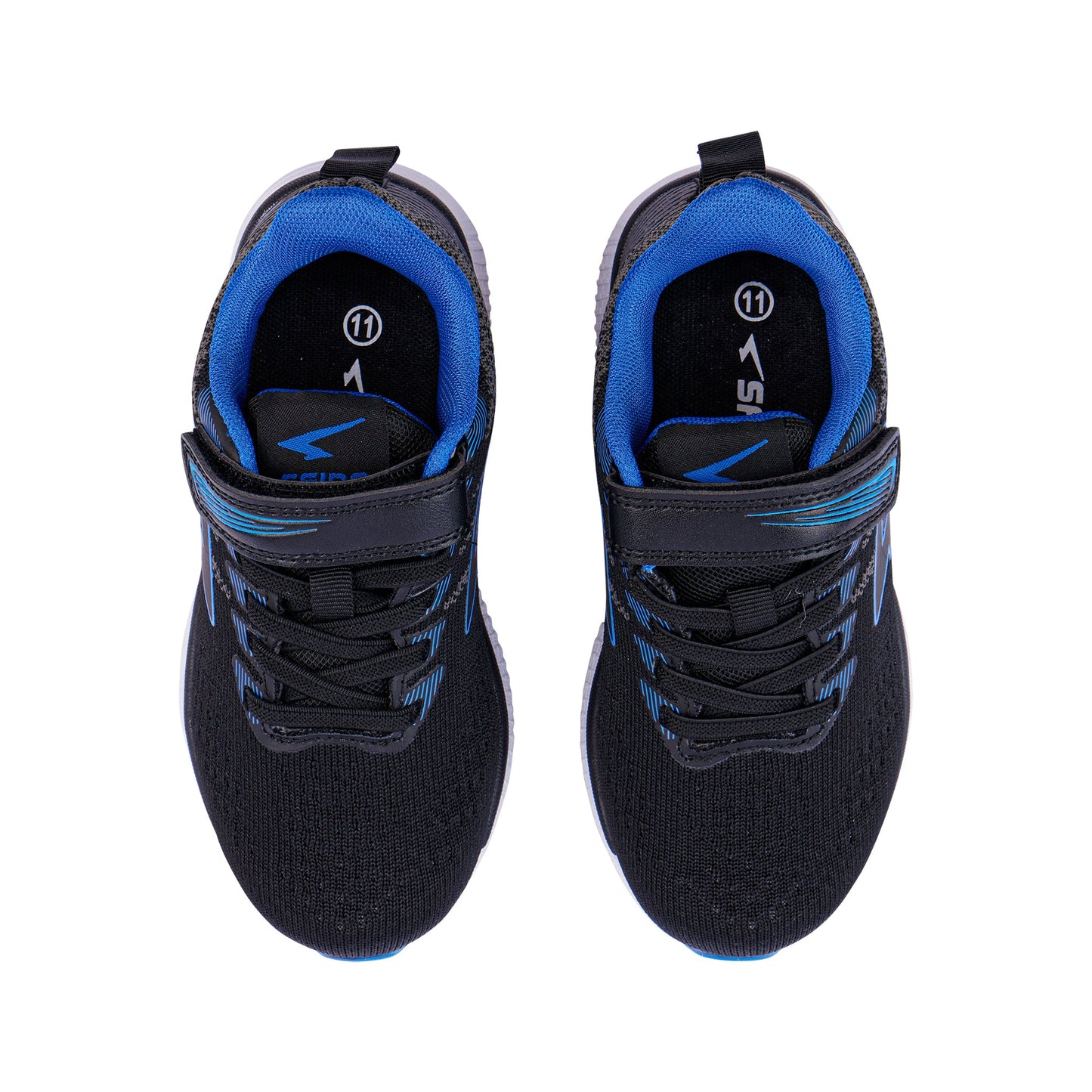 Acute Boys V-strap Runner Black/Royal-1