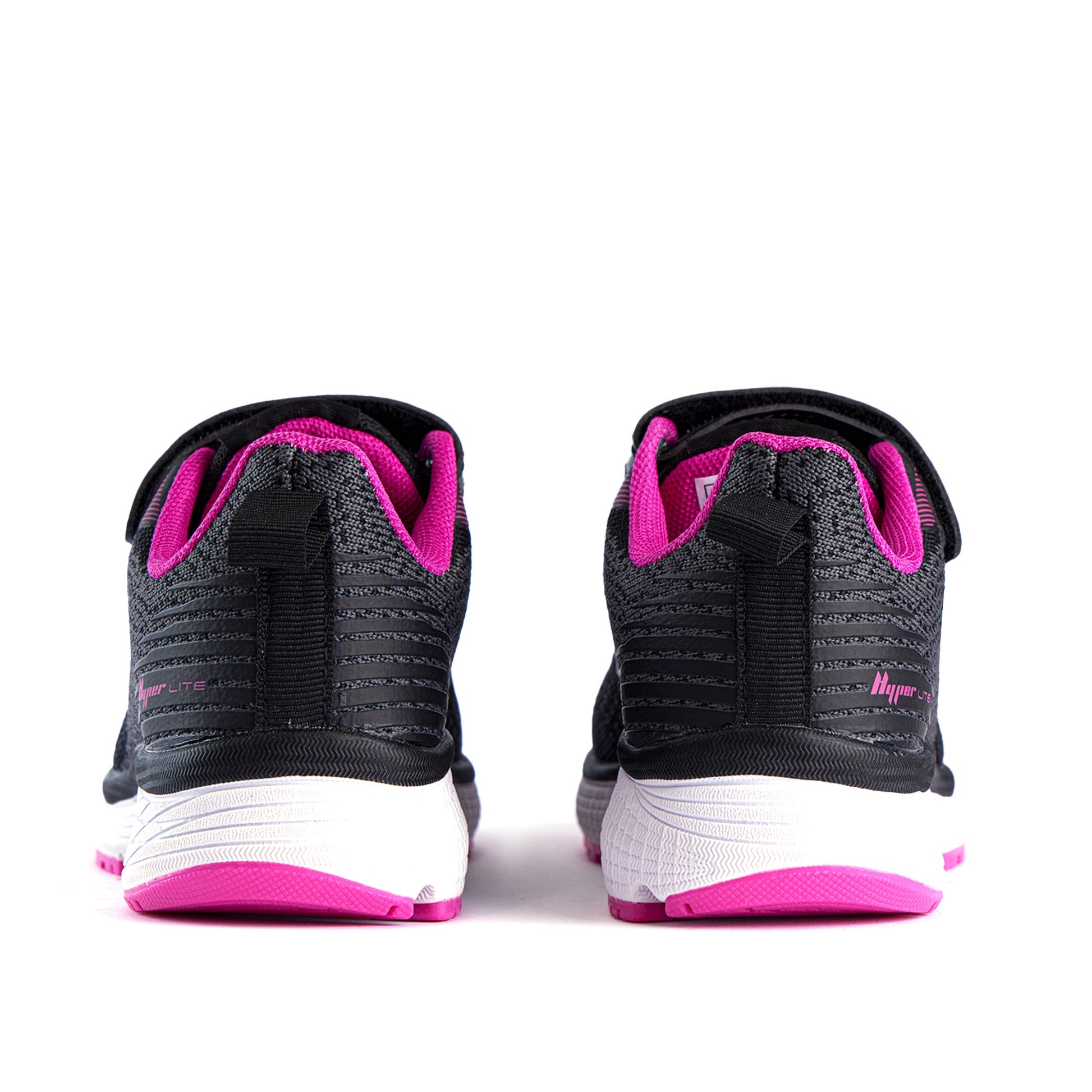 Acute Girls V-strap Runner Black/Fuchsia-4