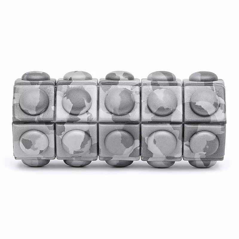 Adidas Mini Textured Foam Roller Recovery Gym Fitness Sport Physio - Grey Camo-3
