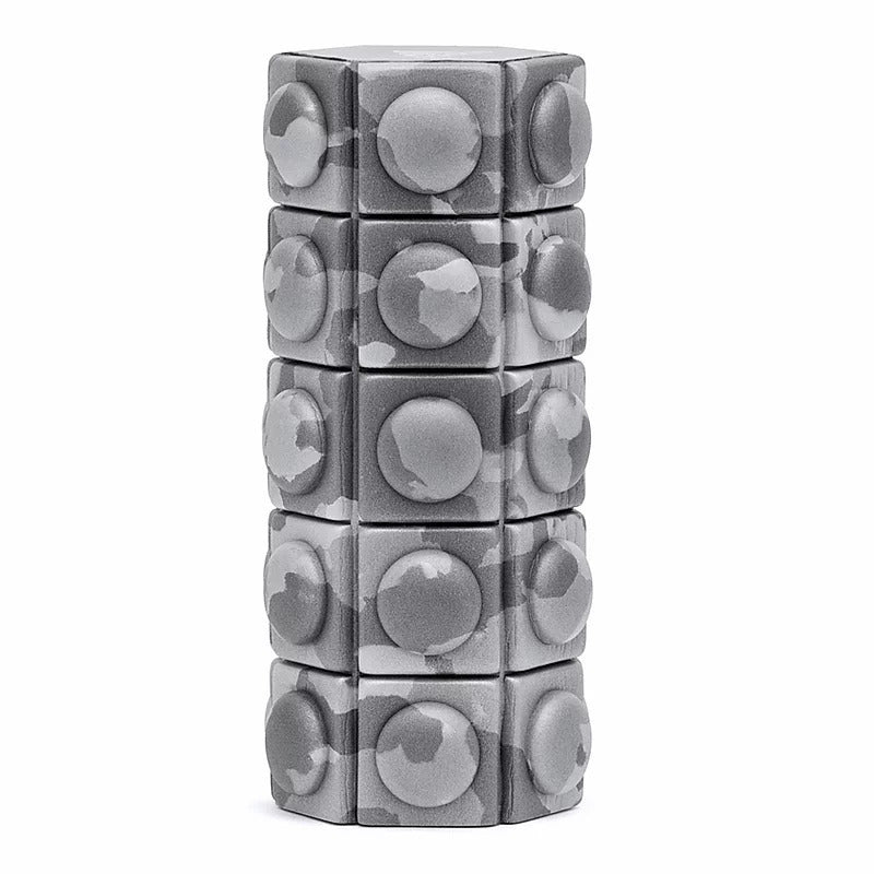 Adidas Mini Textured Foam Roller Recovery Gym Fitness Sport Physio - Grey Camo-2