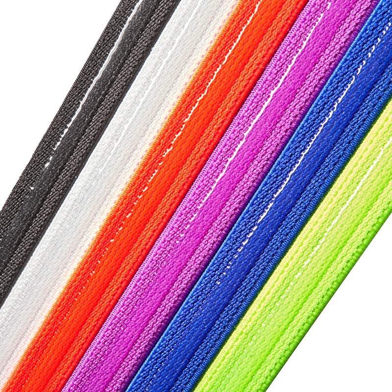 Adidas 6pk Hairbands Headbands Non-Slip Silicone in Black White Red Purple Yellow Blue-3